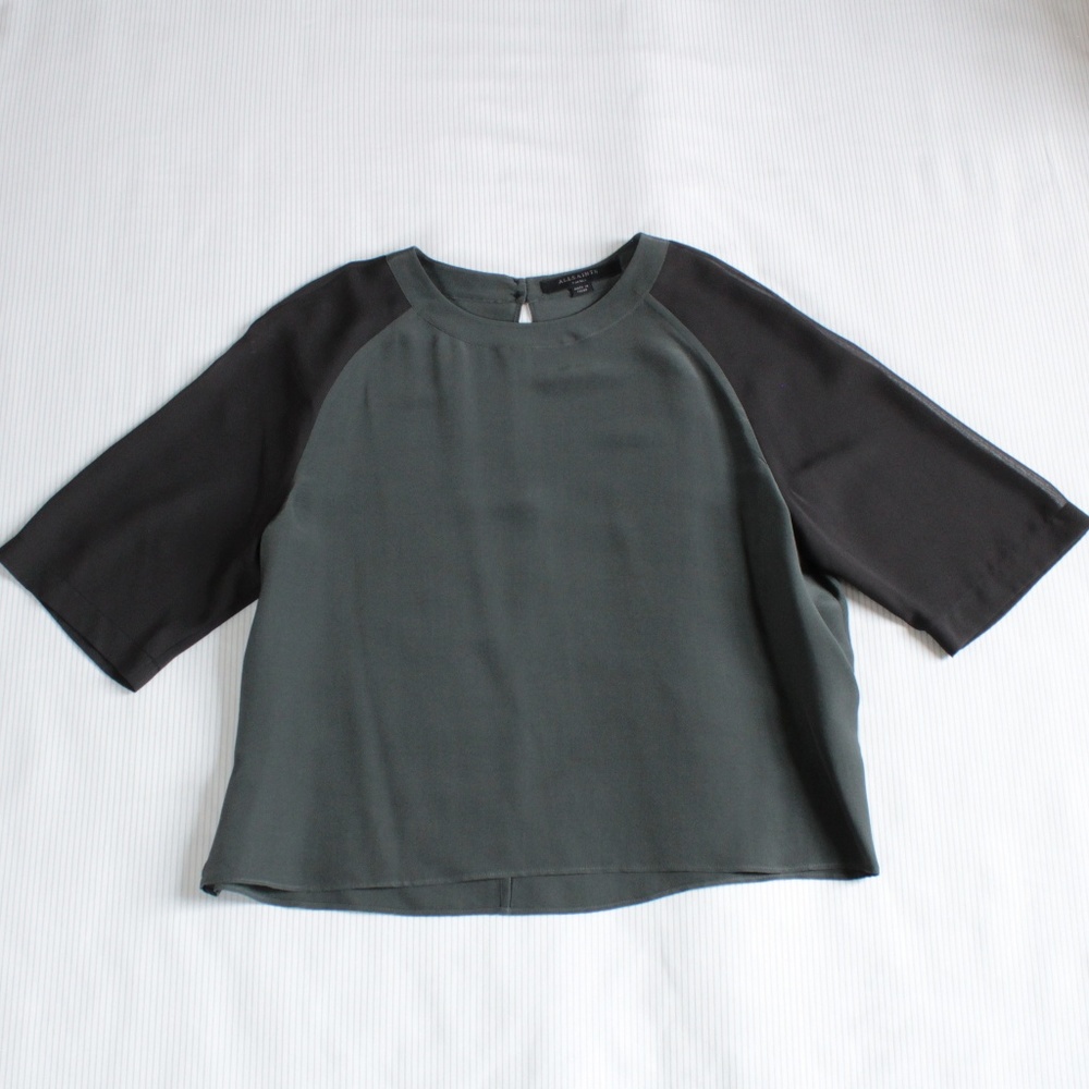 All Saints Silk Blouse